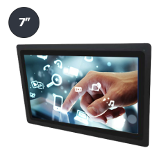 7 inch open frame touch monitor | Open frame 