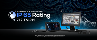 Compact en krachtig – 7” industriële touch monitor